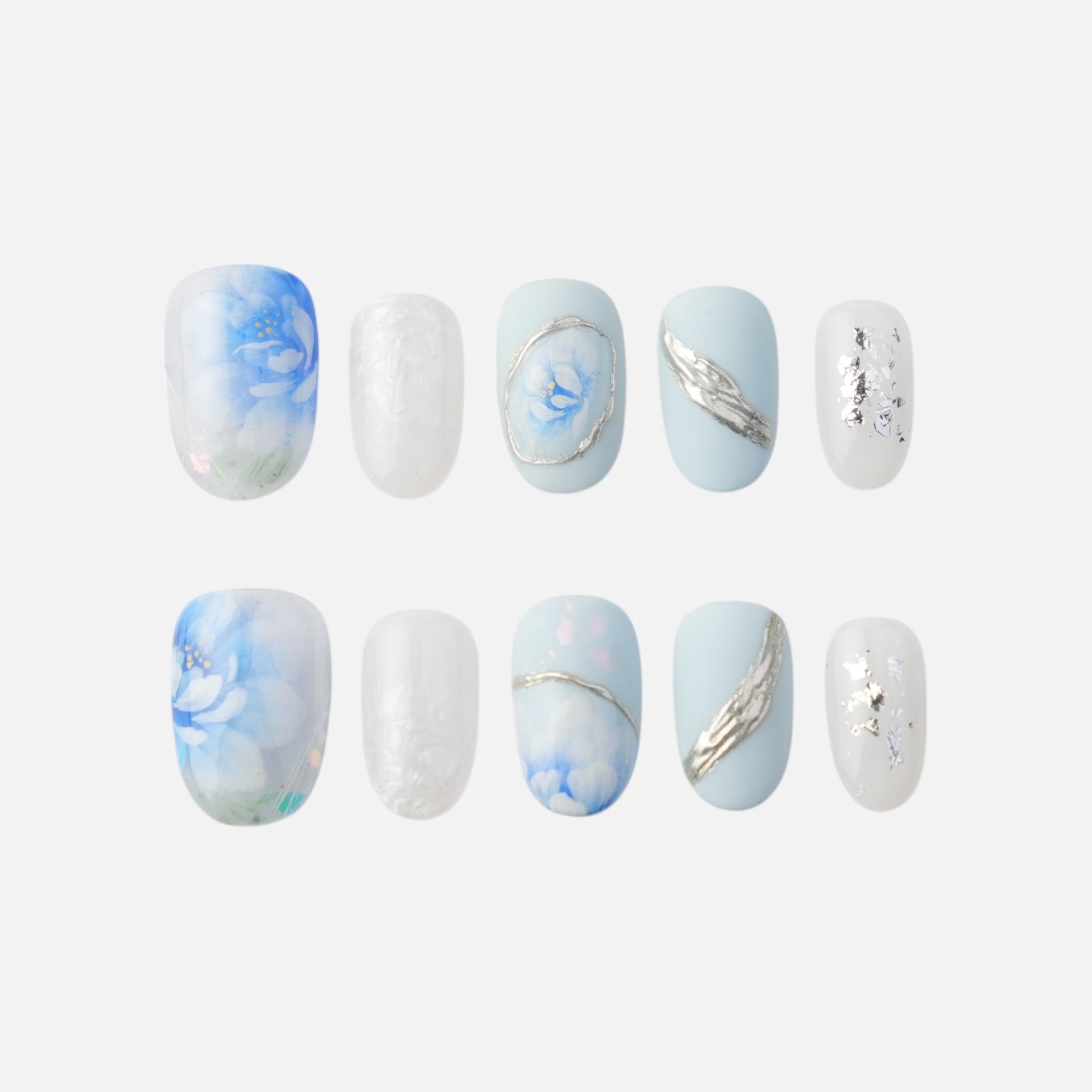 【Nail One & Only 最新サイズ表】 Watercolor Blossom (ZB1 Blooms) Zero base one – The Only Nails