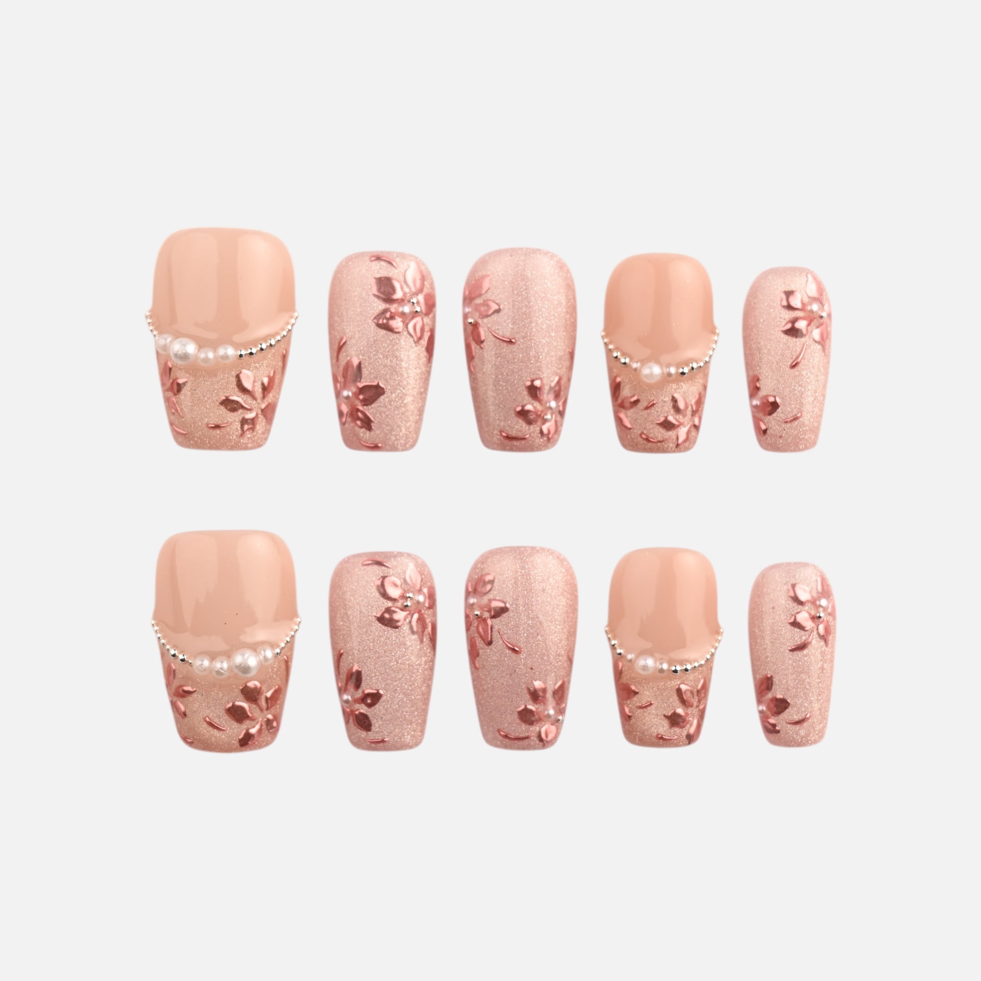 Blossom Glaze - Medium Coffin