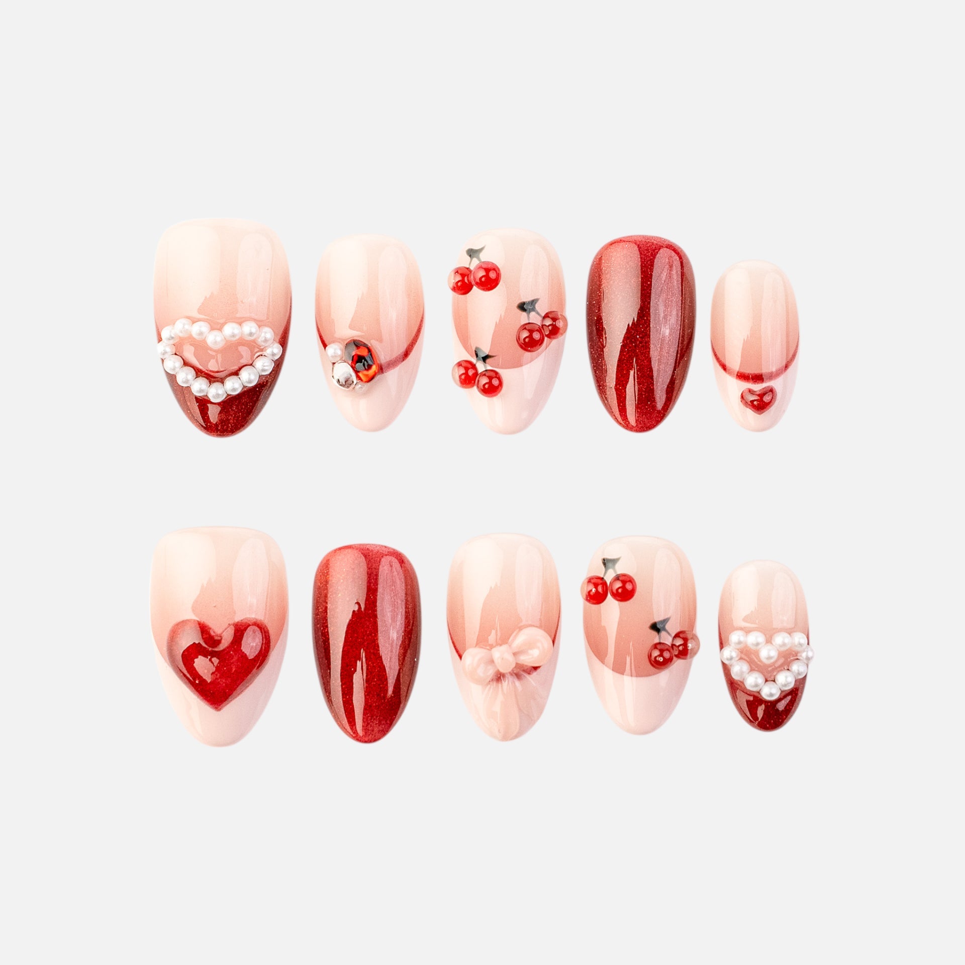 Cherry Kissed - Short Almond