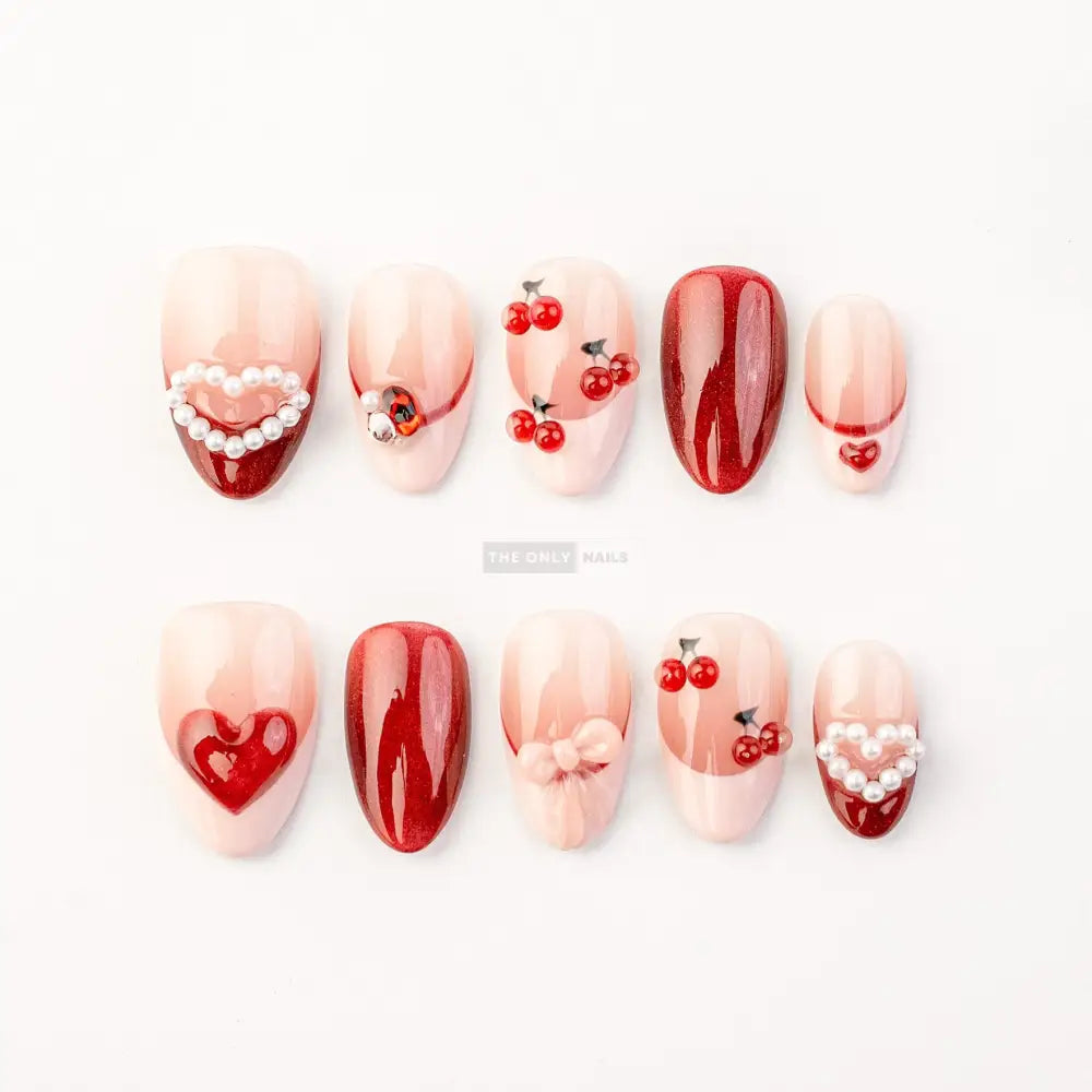 Cherry Kissed - Short Almond