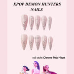 Chrome Pink Heart