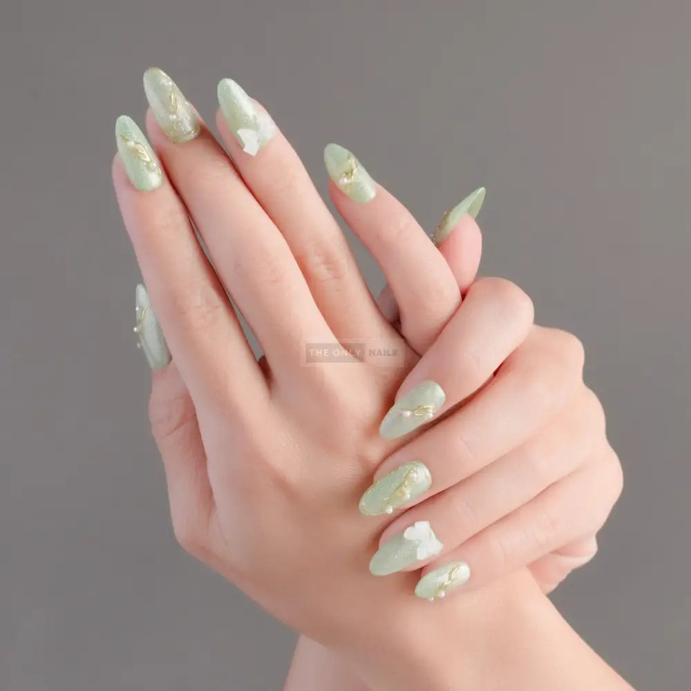 Elegant Ribbon - Green