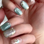 Jade Bloom - Short Square