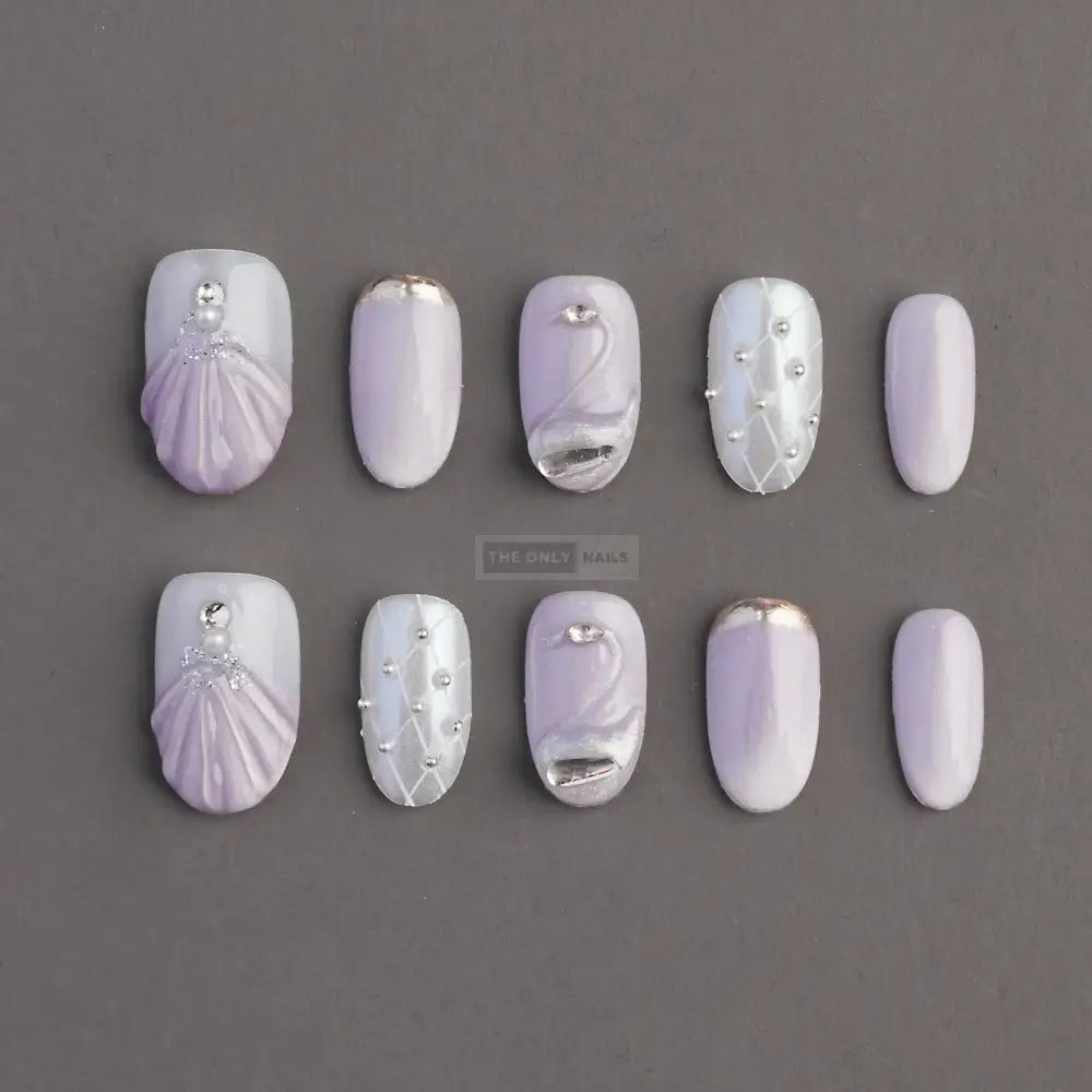 Lavender Mermaid Short