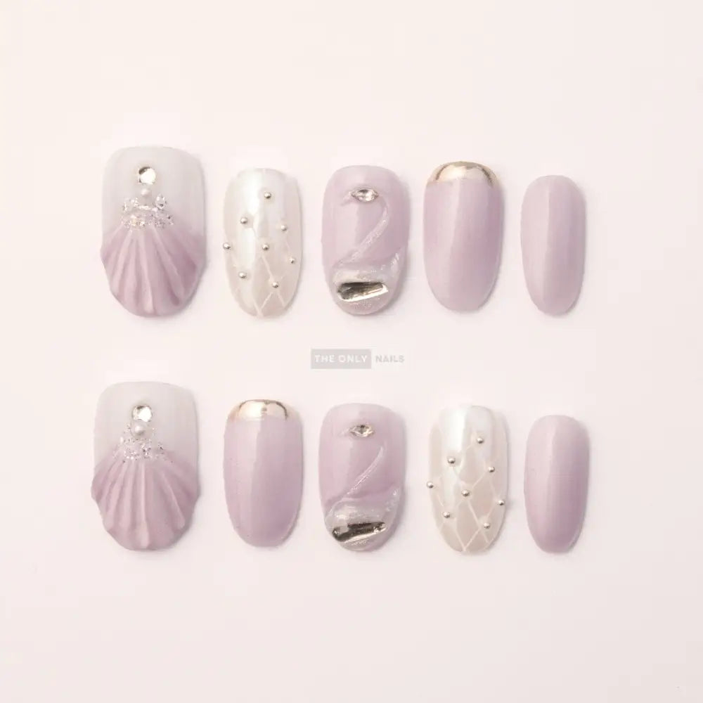 Lavender Mermaid Short