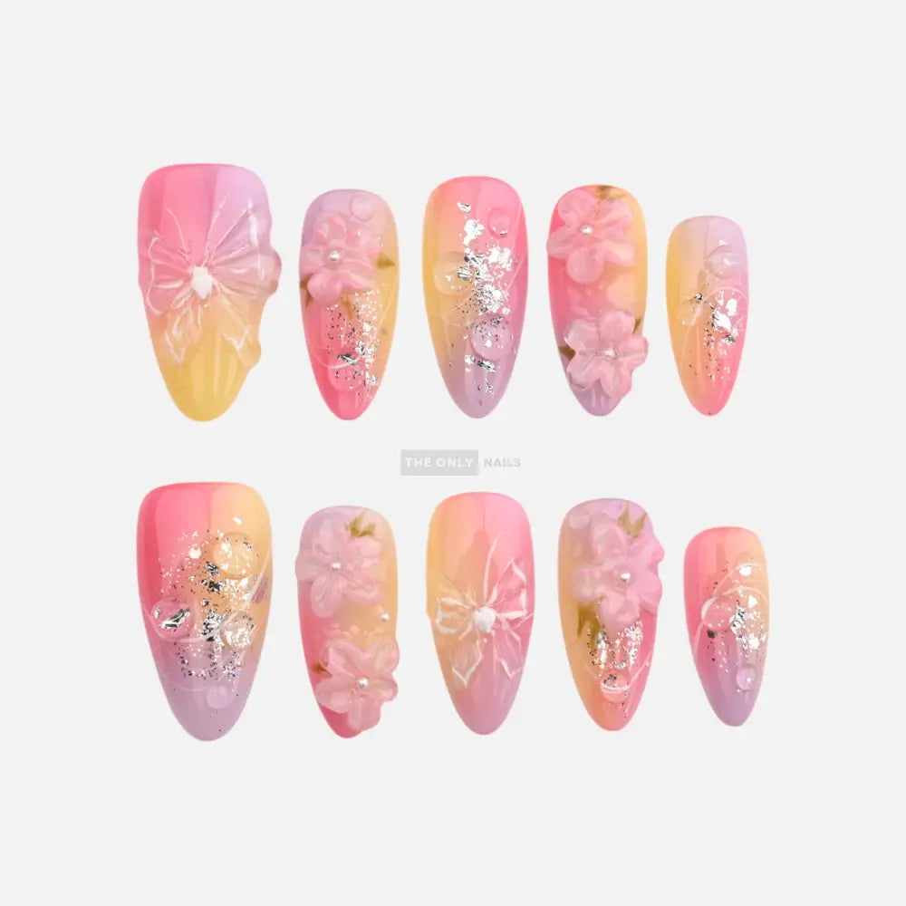 Peach Floral
