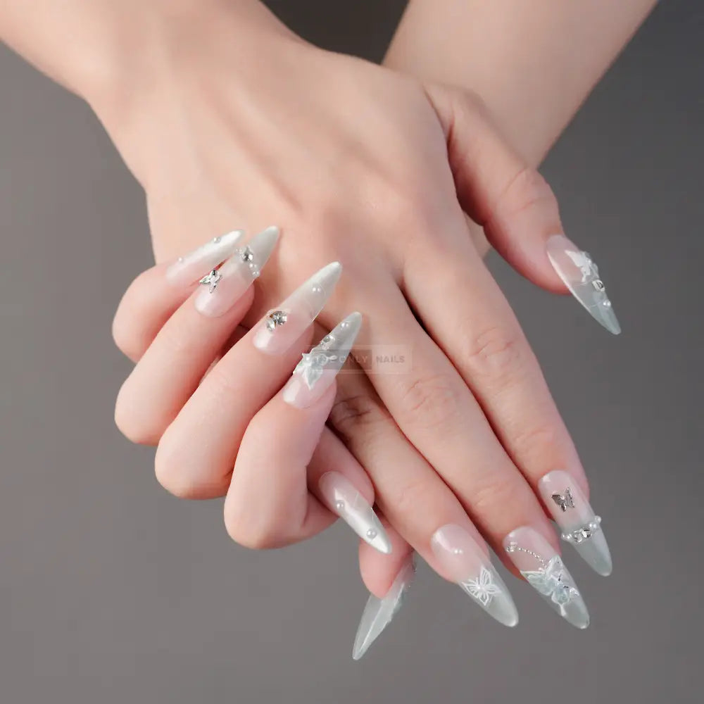 Silver Mist Stiletto